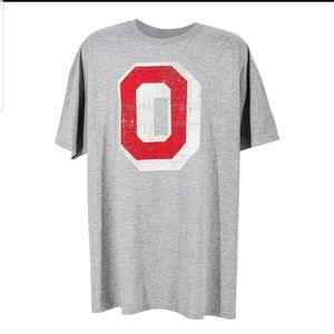 Ohio State gray Versity Tee shirt short sleeve